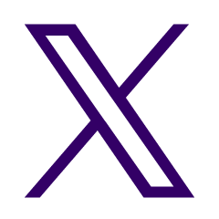 Purple X logo for GOOZZ website